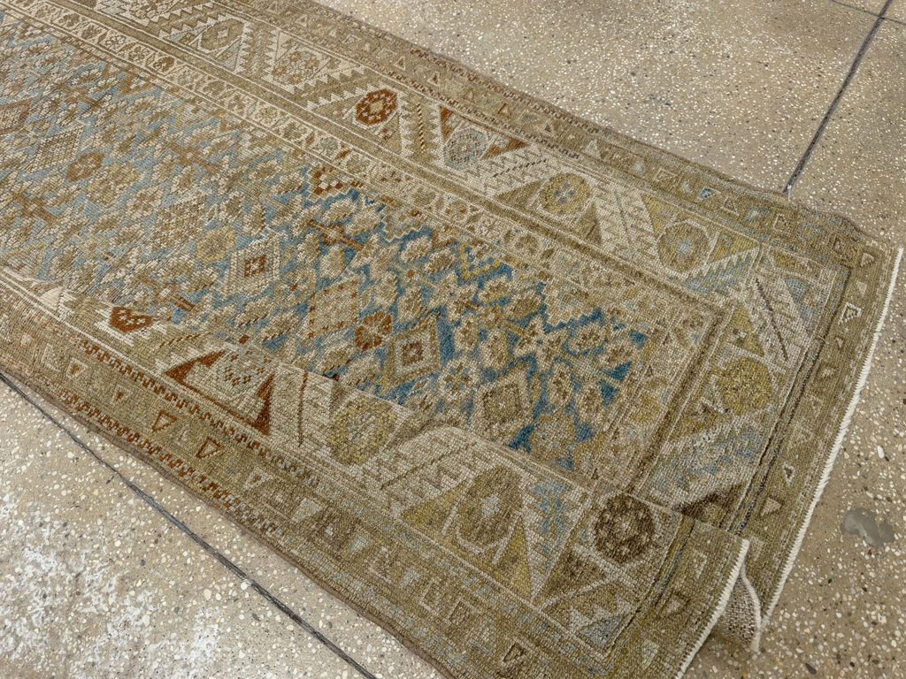 Antique Persian Kurdish Runner, No.22772 - Gss