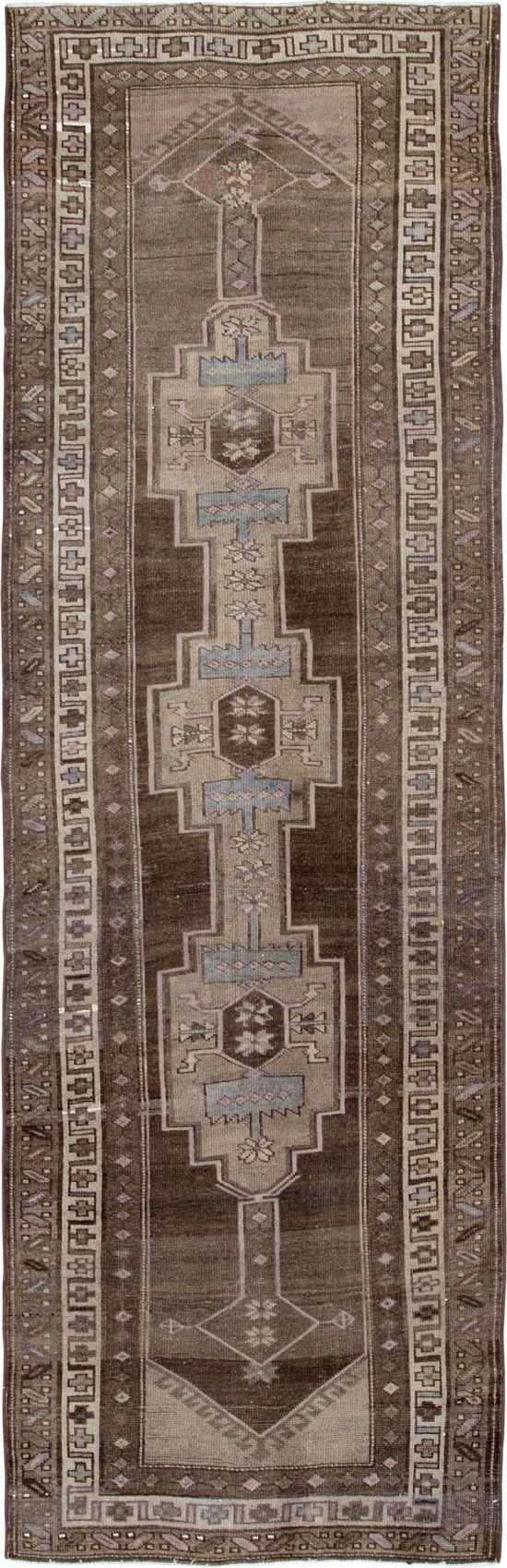Vintage Persian Serab Runner, No.22776 - Gss