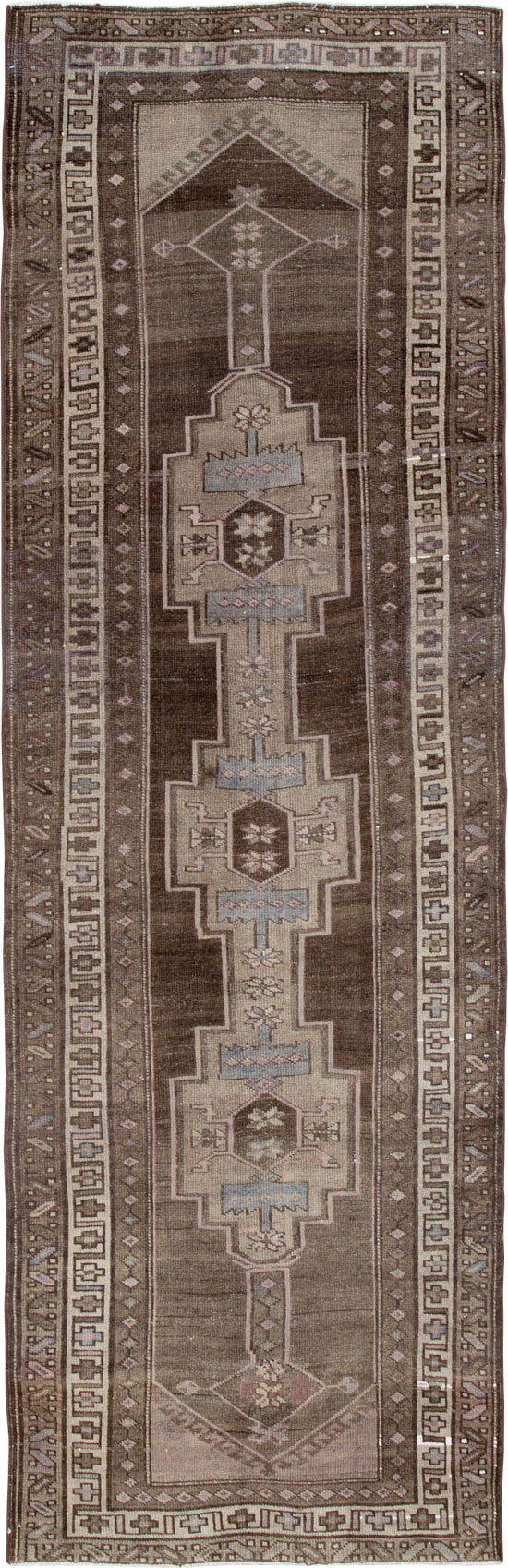 Vintage Persian Serab Runner, No.22776 - Gss