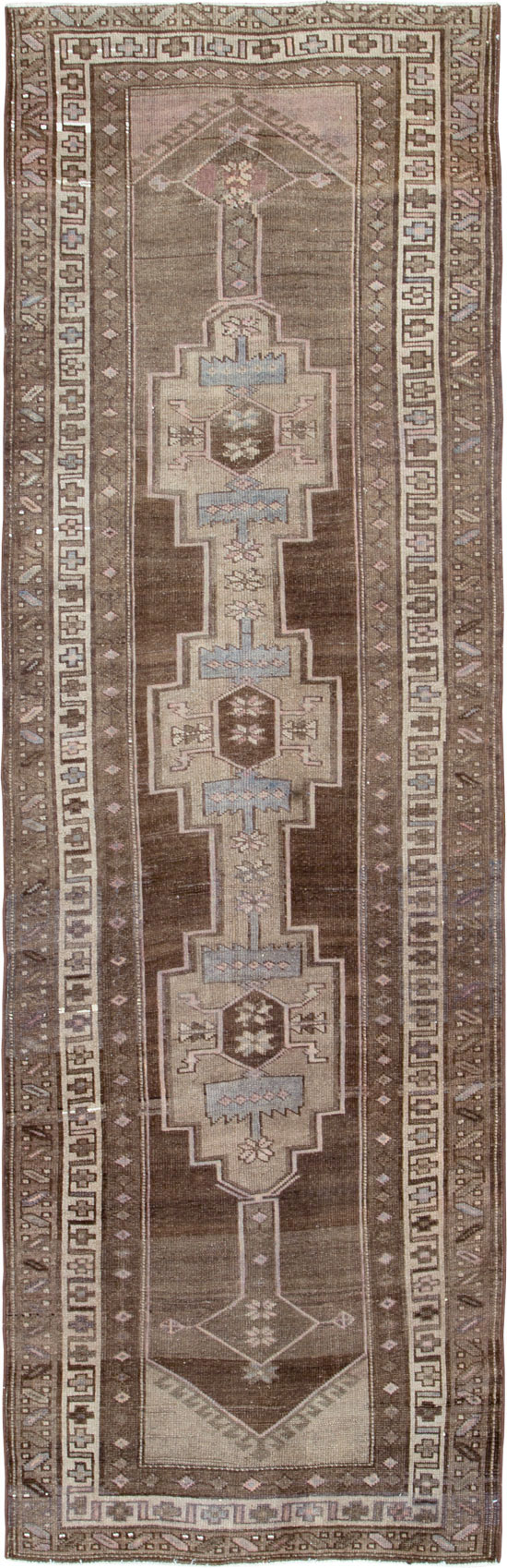 Vintage Persian Serab Runner, No.22776 - Gss