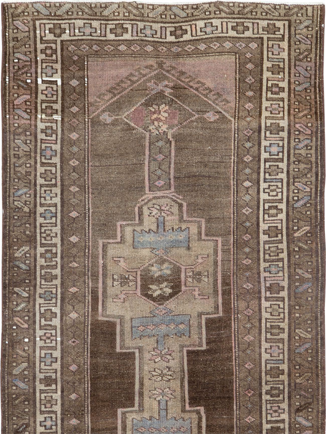 Vintage Persian Serab Runner, No.22776 - Gss