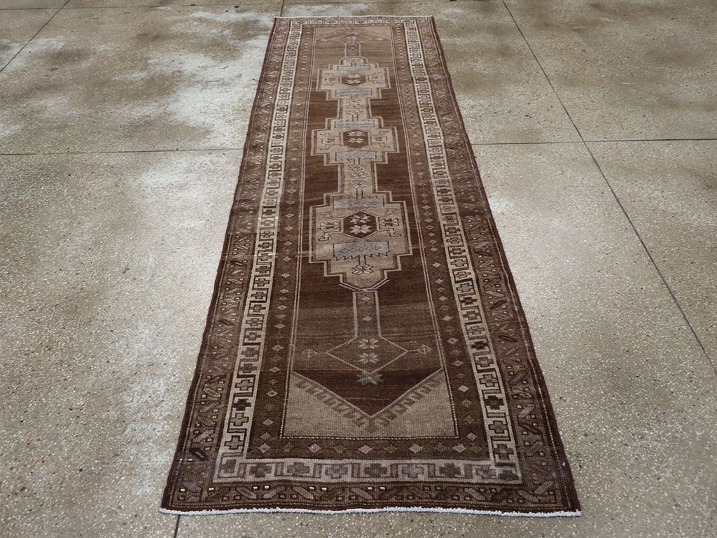 Vintage Persian Serab Runner, No.22776 - Gss
