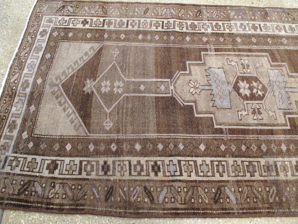 Vintage Persian Serab Runner, No.22776 - Gss