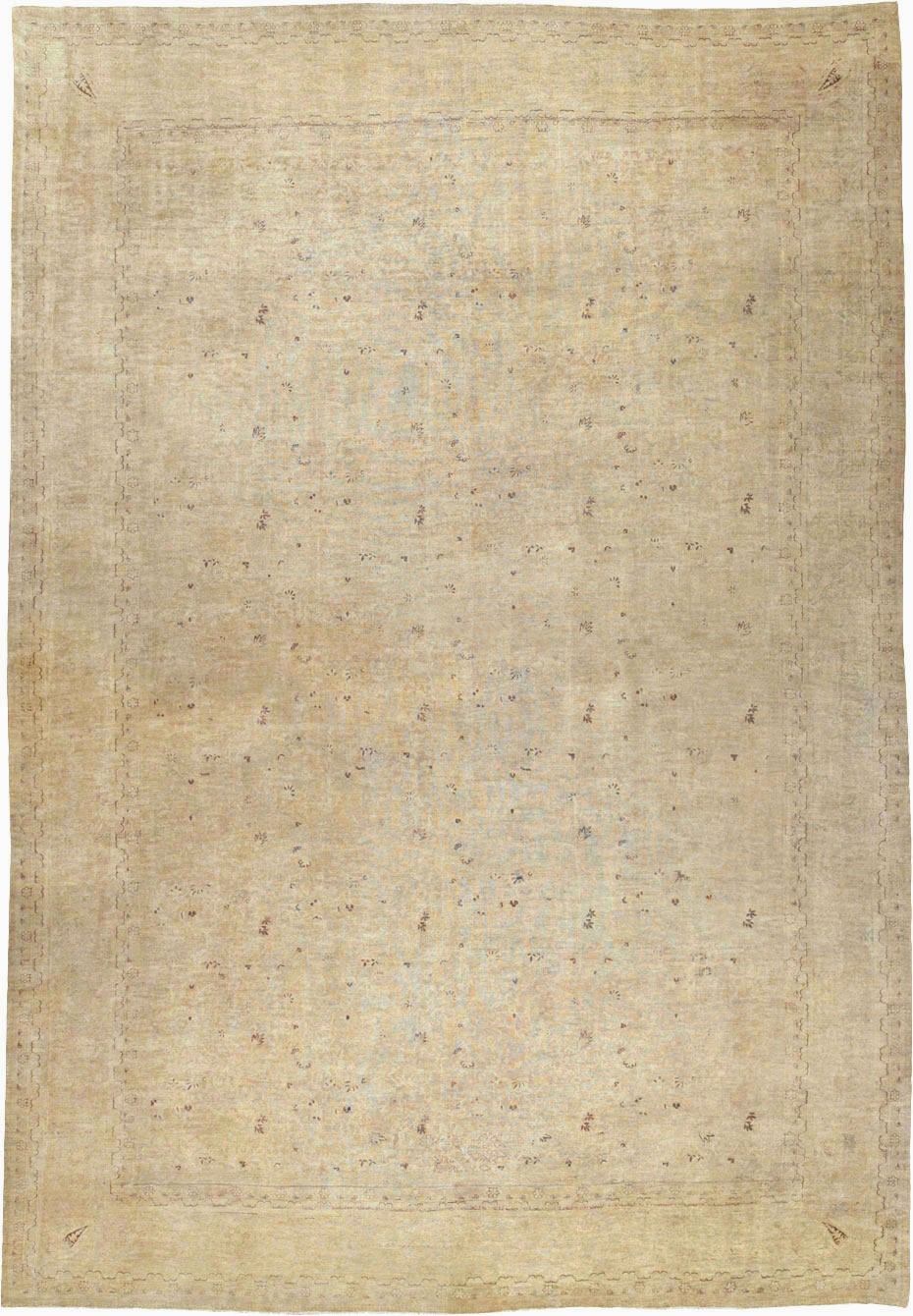 Antique Persian Lavar Kerman Carpet, No.22779 - Gss