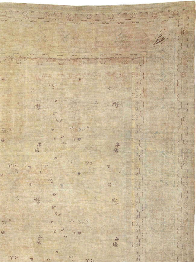 Antique Persian Lavar Kerman Carpet, No.22779 - Gss