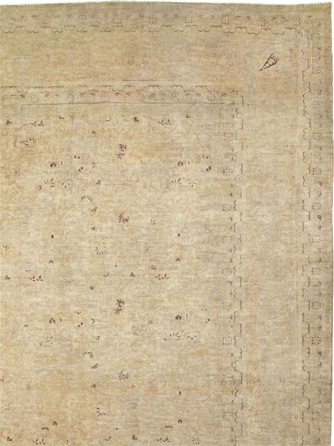 Antique Persian Lavar Kerman Carpet, No.22779 - Gss