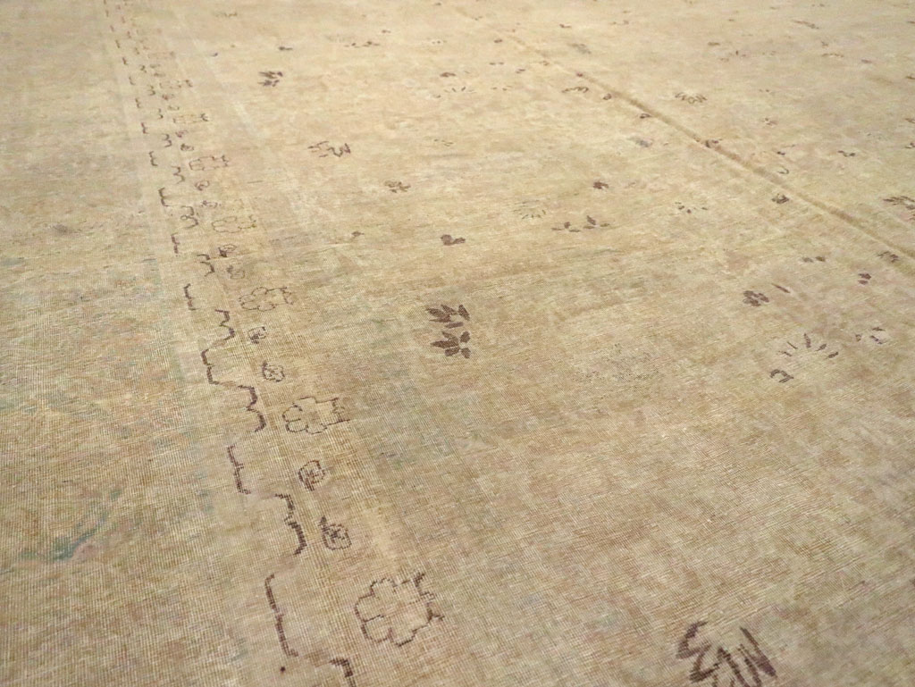 Antique Persian Lavar Kerman Carpet, No.22779 - Gss