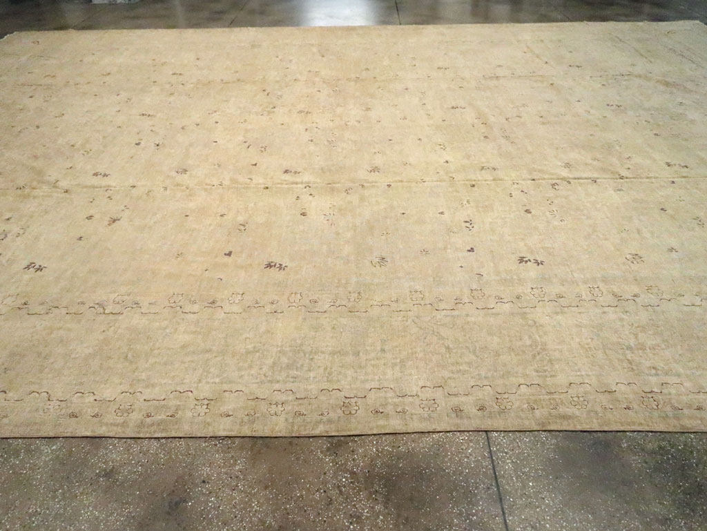 Antique Persian Lavar Kerman Carpet, No.22779 - Gss