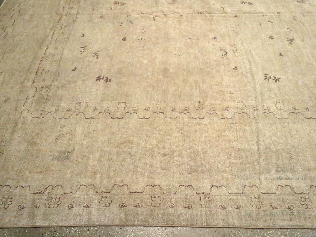 Antique Persian Lavar Kerman Carpet, No.22779 - Gss