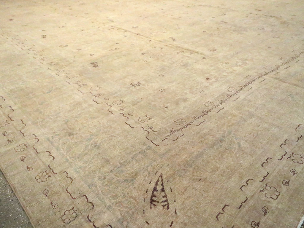 Antique Persian Lavar Kerman Carpet, No.22779 - Gss