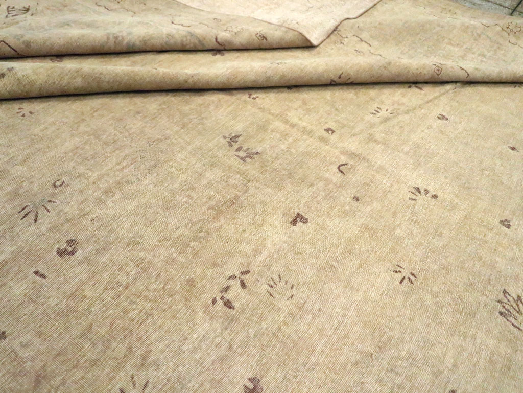 Antique Persian Lavar Kerman Carpet, No.22779 - Gss