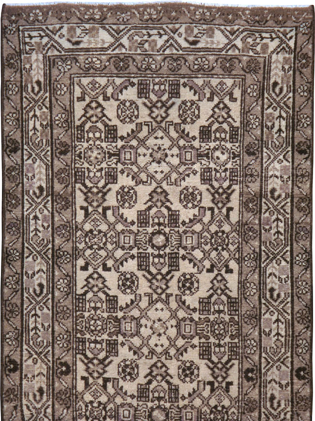 Vintage Persian Malayer Long Runner, No.22781 - Gss