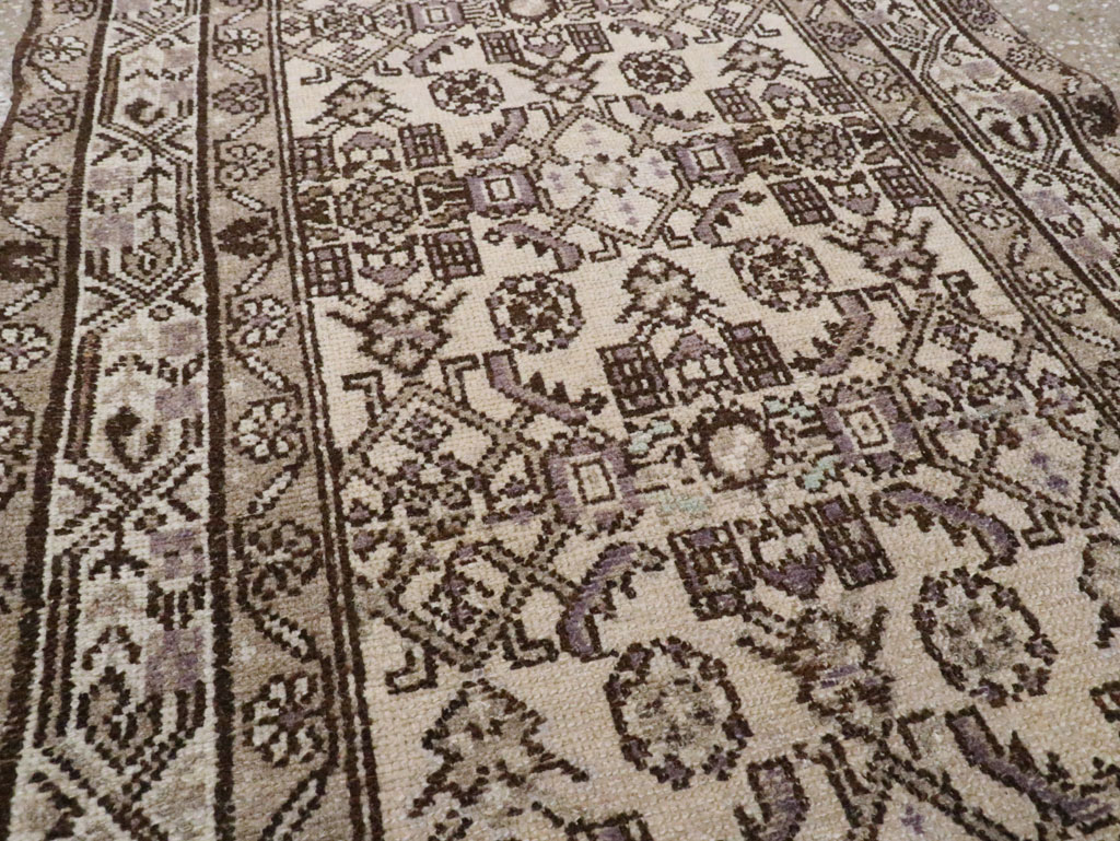 Vintage Persian Malayer Long Runner, No.22781 - Gss