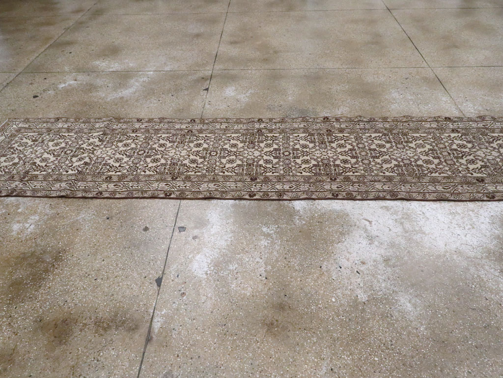 Vintage Persian Malayer Long Runner, No.22781 - Gss