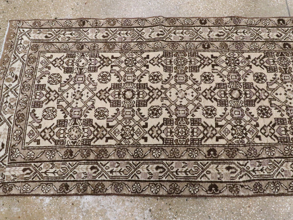 Vintage Persian Malayer Long Runner, No.22781 - Gss
