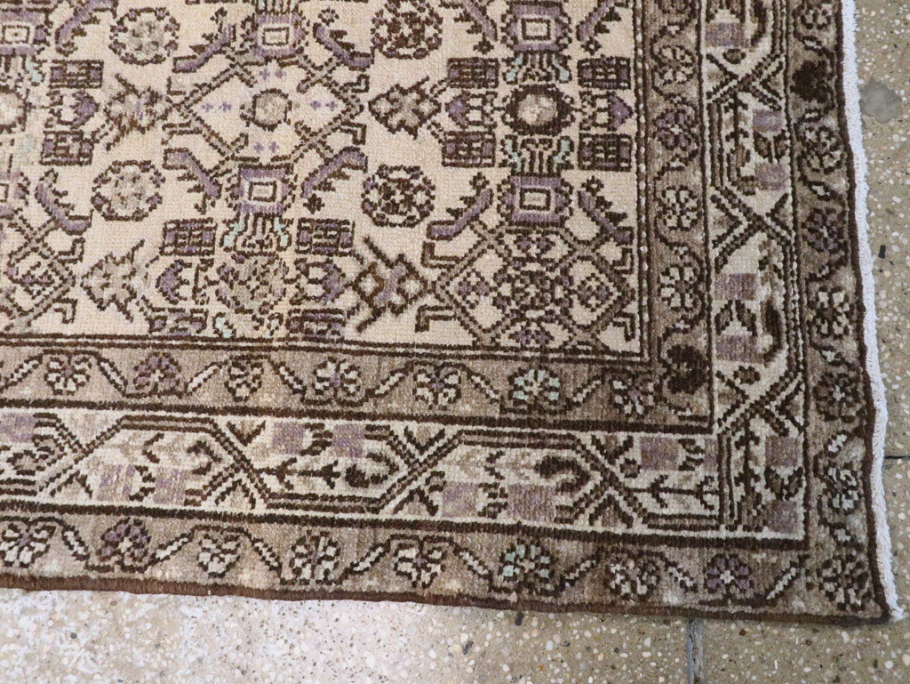 Vintage Persian Malayer Long Runner, No.22781 - Gss
