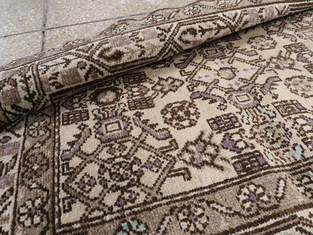 Vintage Persian Malayer Long Runner, No.22781 - Gss