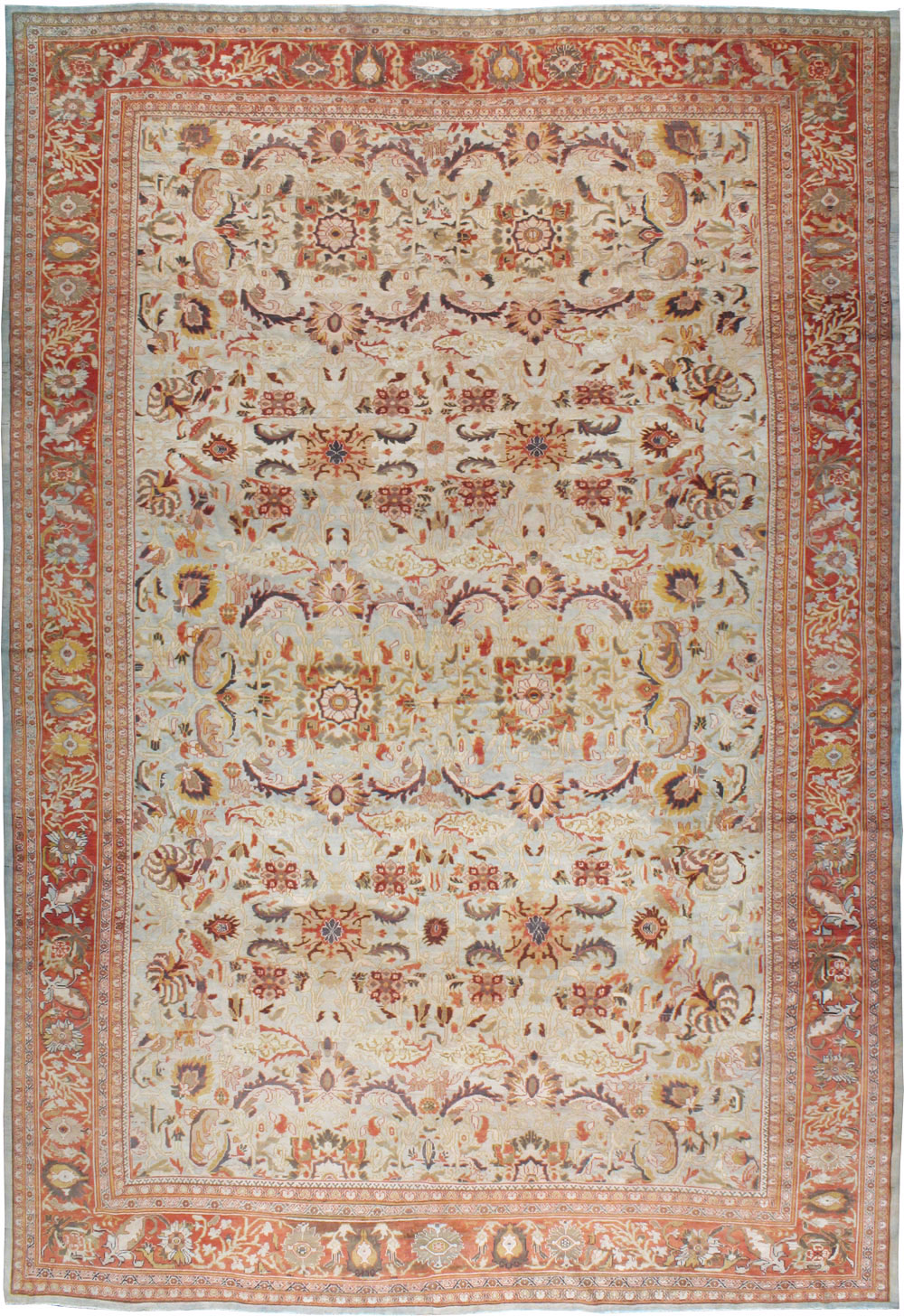 Antique Persian Sulatanbad Carpet, No.22784 - Gss