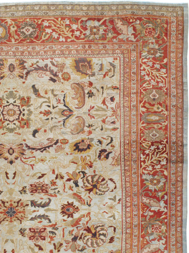 Antique Persian Sulatanbad Carpet, No.22784 - Gss