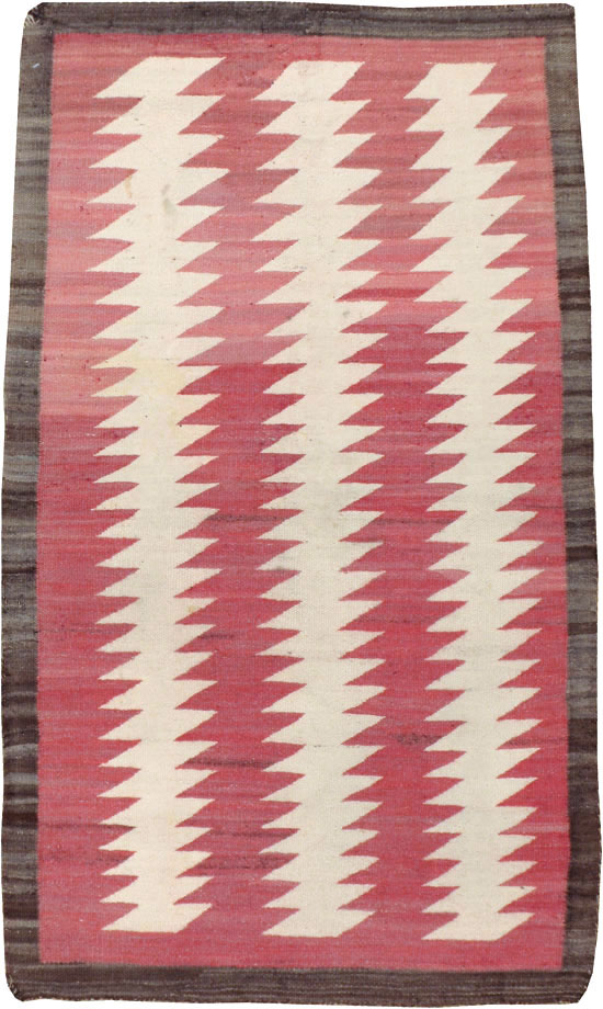 Vintage American Navajo Rug, No.22787 - Gss