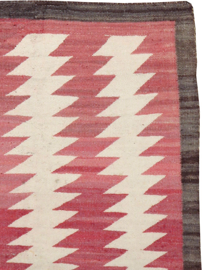 Vintage American Navajo Rug, No.22787 - Gss
