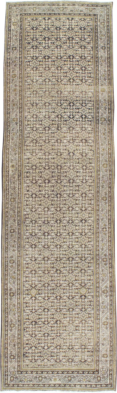 Vintage Persian Malayer Runner, No.22789 - Gss