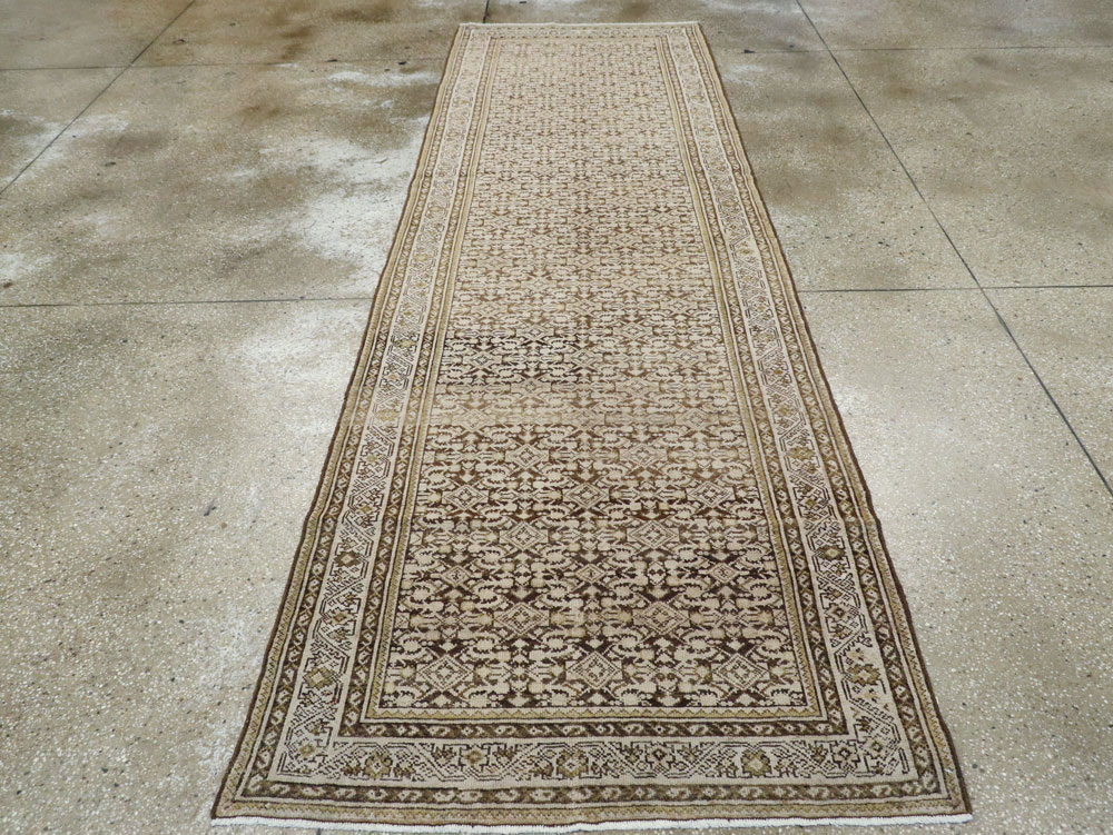 Vintage Persian Malayer Runner, No.22789 - Gss