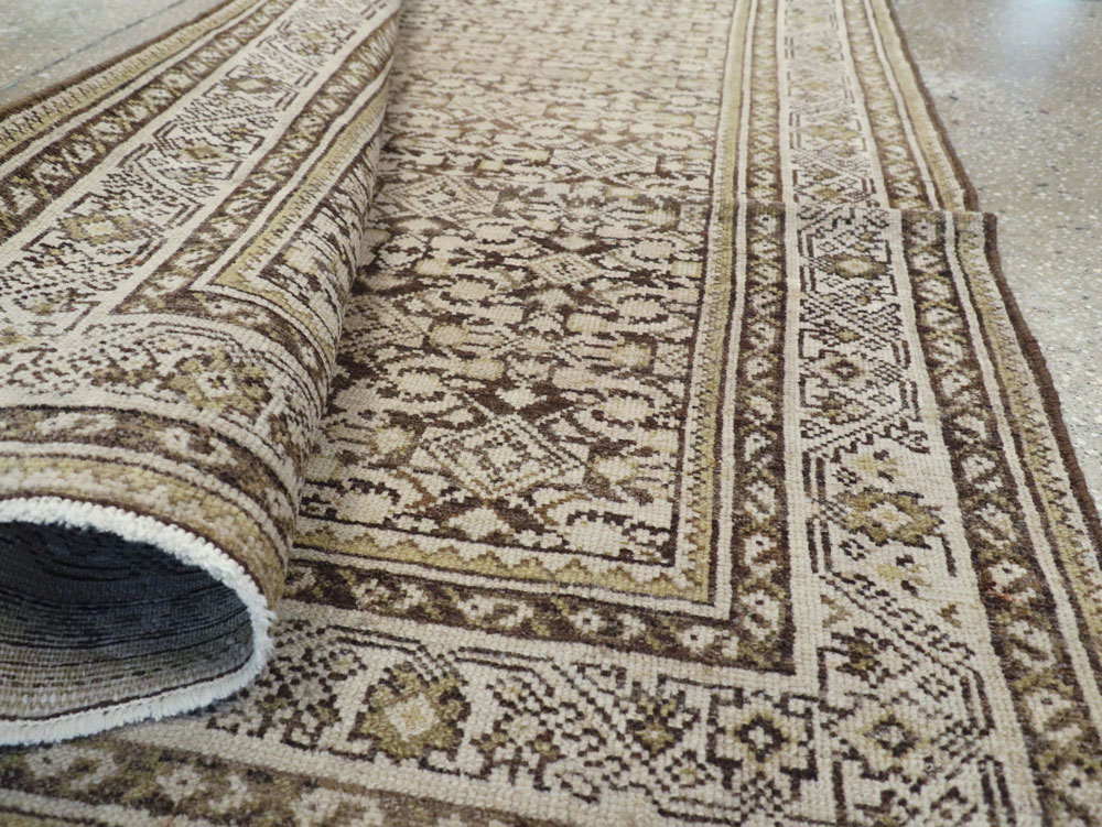 Vintage Persian Malayer Runner, No.22789 - Gss