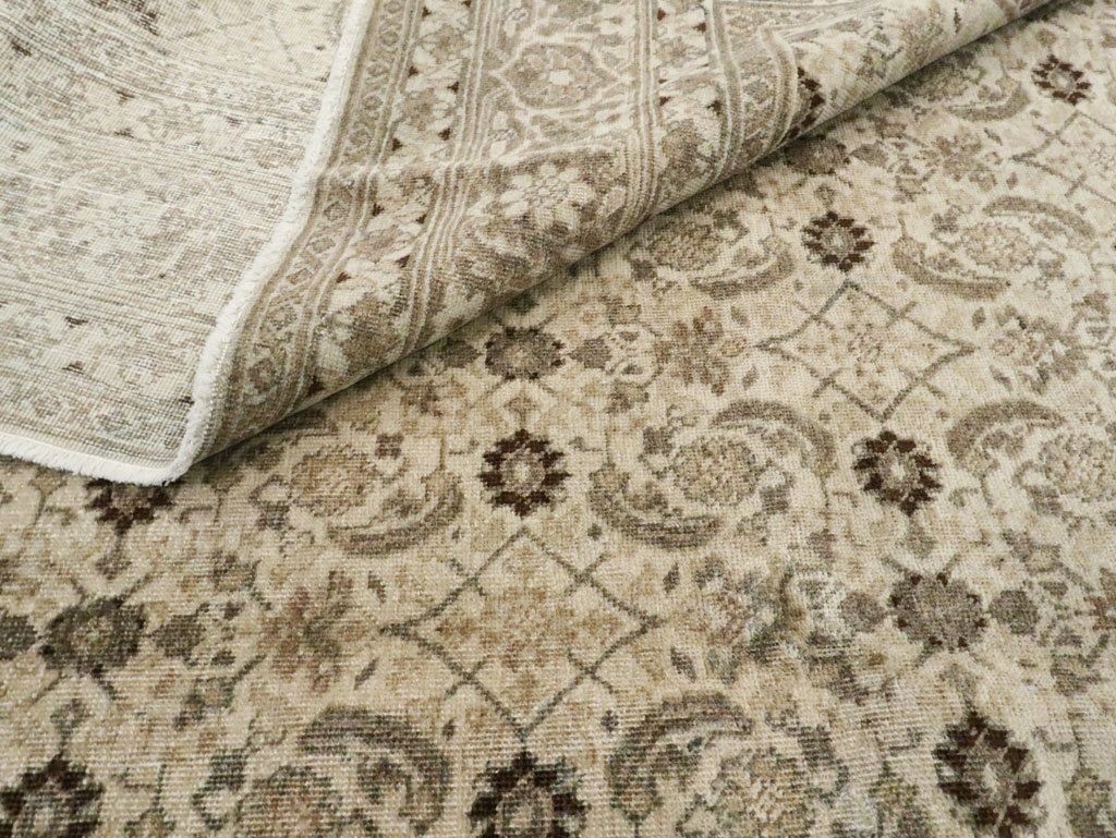 Antique Persian Tabriz Carpet, No.22790 - Gss