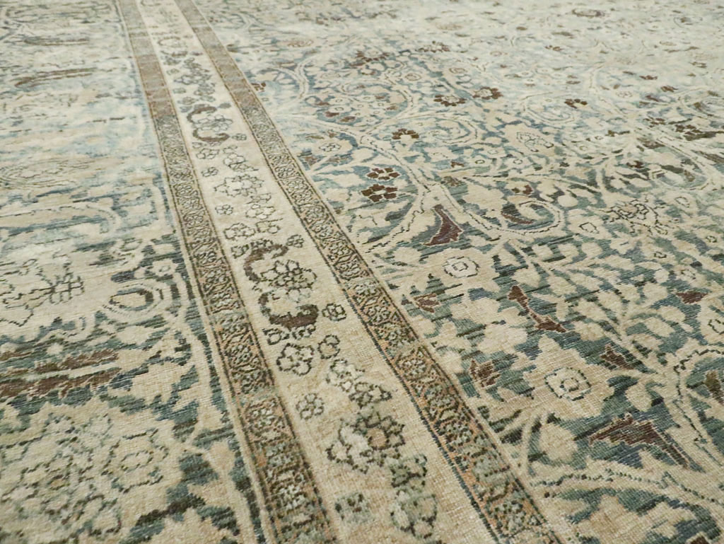 Antique Persian Mashad Carpet, No.22791 - Gss