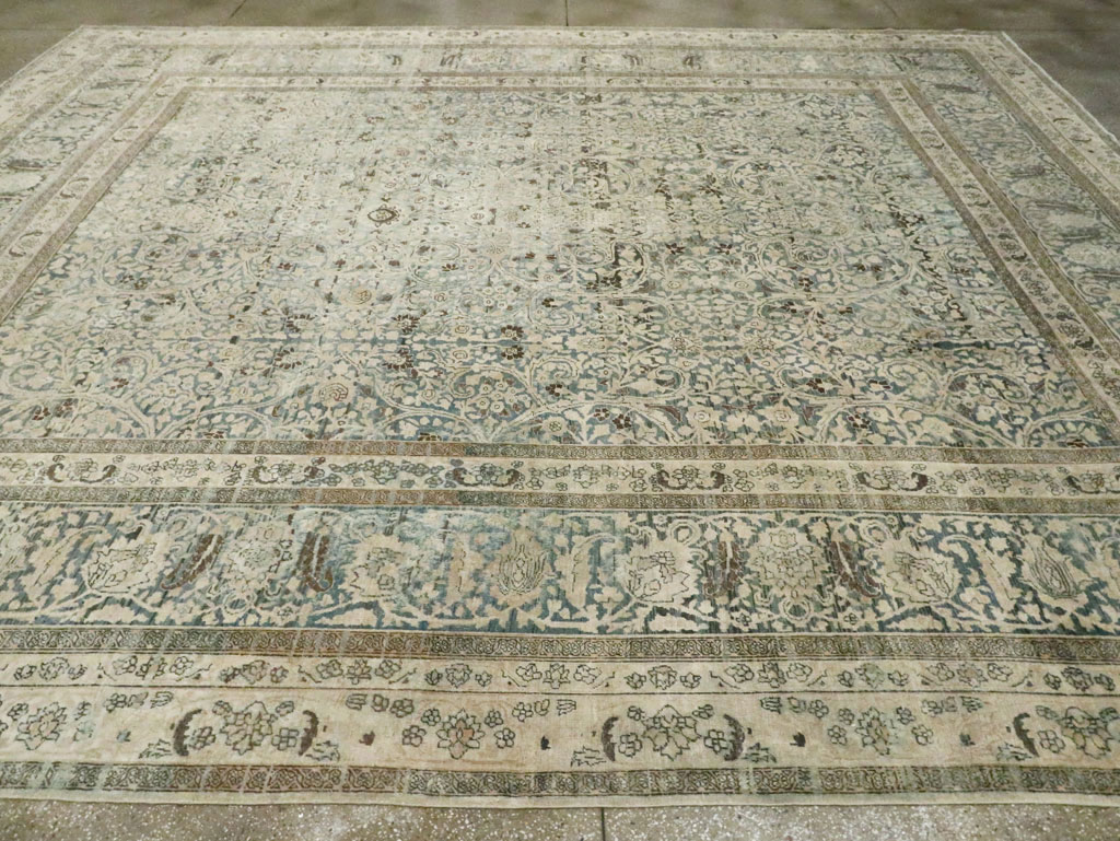 Antique Persian Mashad Carpet, No.22791 - Gss
