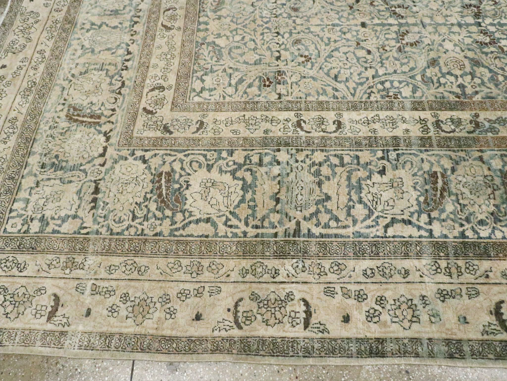 Antique Persian Mashad Carpet, No.22791 - Gss