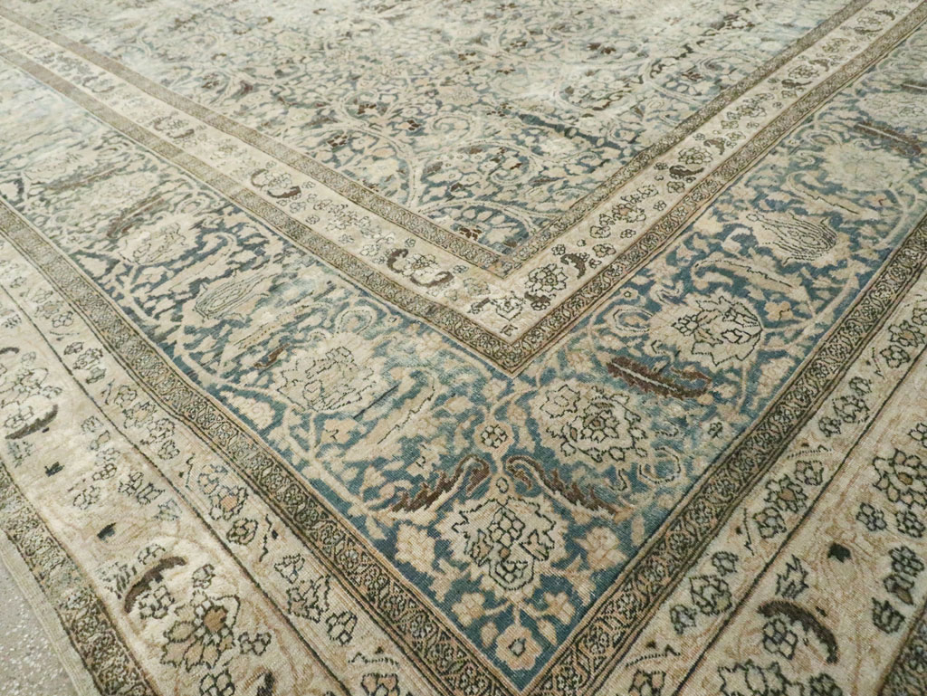 Antique Persian Mashad Carpet, No.22791 - Gss