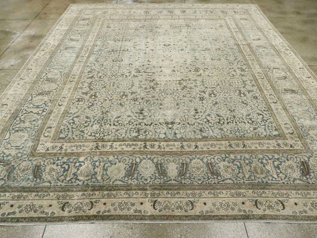 Antique Persian Mashad Carpet, No.22791 - Gss