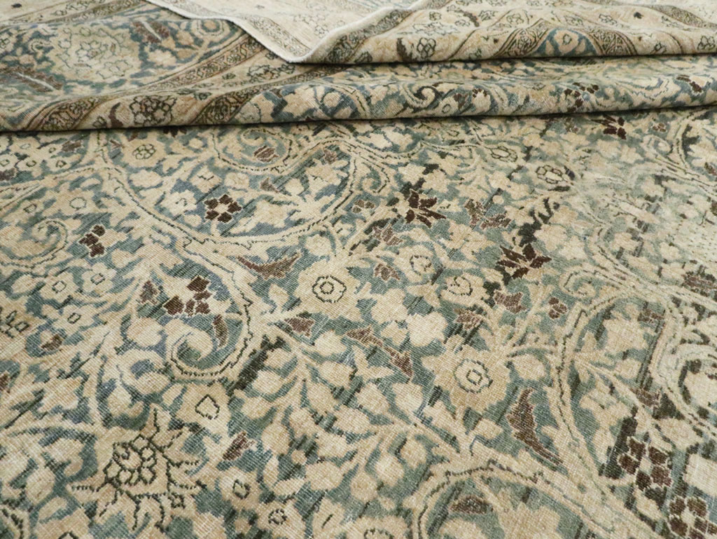 Antique Persian Mashad Carpet, No.22791 - Gss