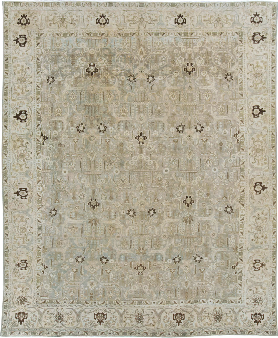 Antique Persian Tabriz Carpet, No.22793 - Gss