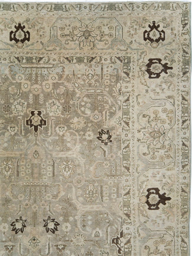 Antique Persian Tabriz Carpet, No.22793 - Gss