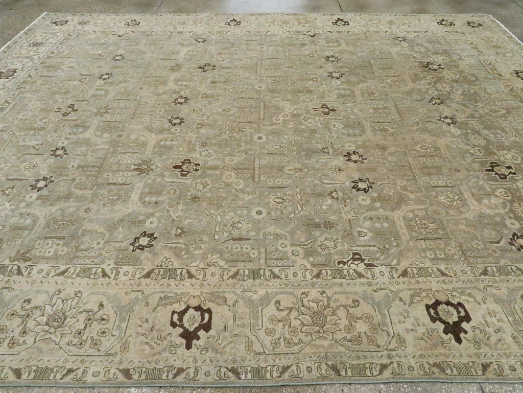 Antique Persian Tabriz Carpet, No.22793 - Gss