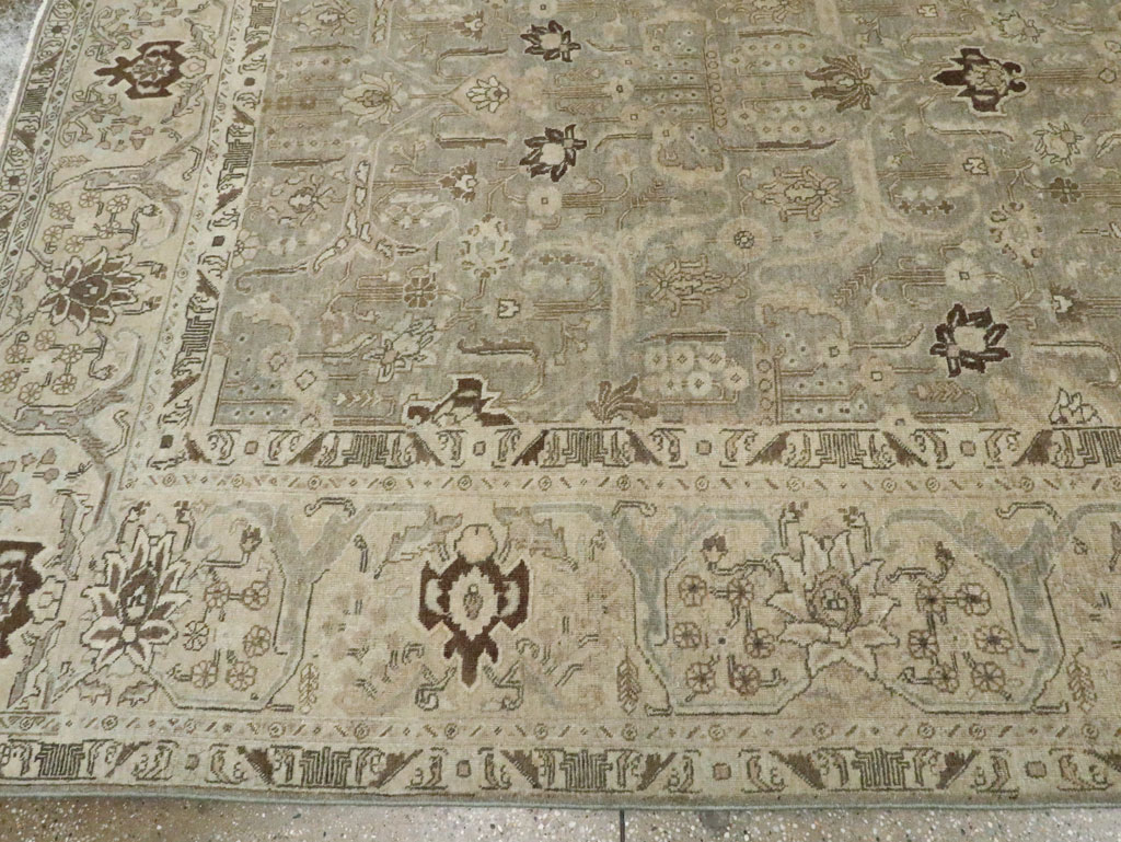 Antique Persian Tabriz Carpet, No.22793 - Gss