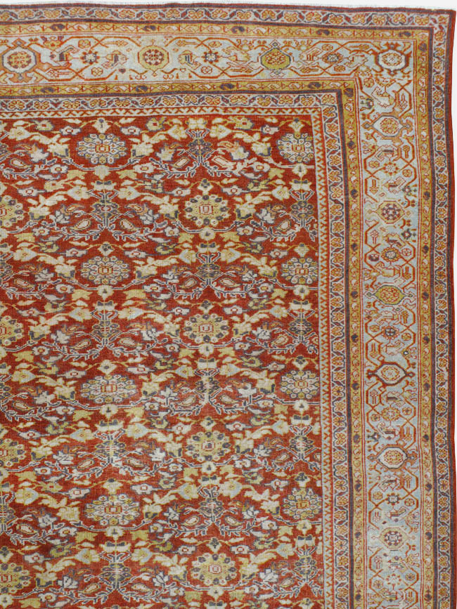 Antiuqe Persian Mahal Carpet, No.22794 - Gss