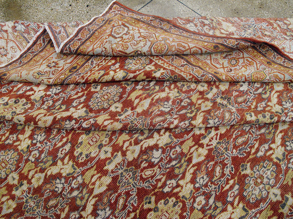 Antiuqe Persian Mahal Carpet, No.22794 - Gss