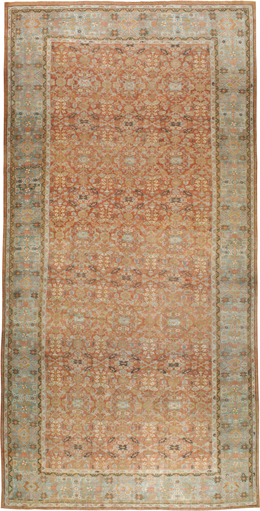 Antique Persian Mahal Carpet, No.22796 - Gss