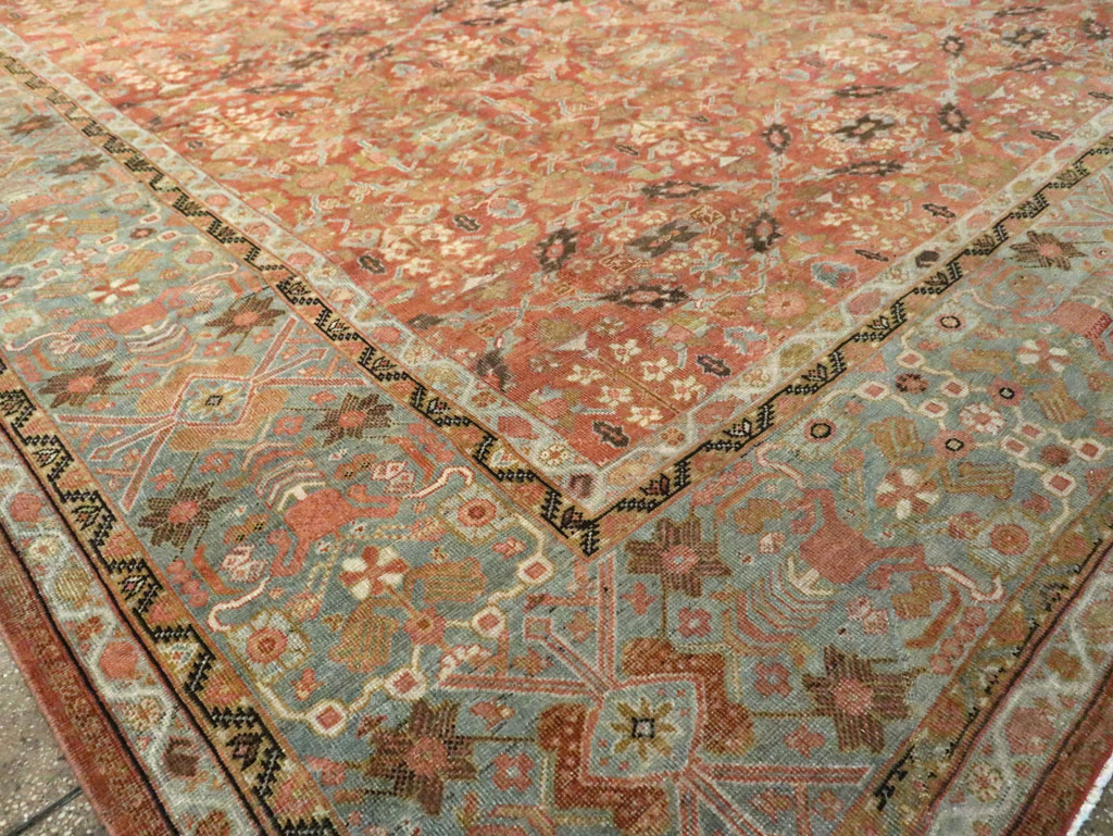 Antique Persian Mahal Carpet, No.22796 - Gss