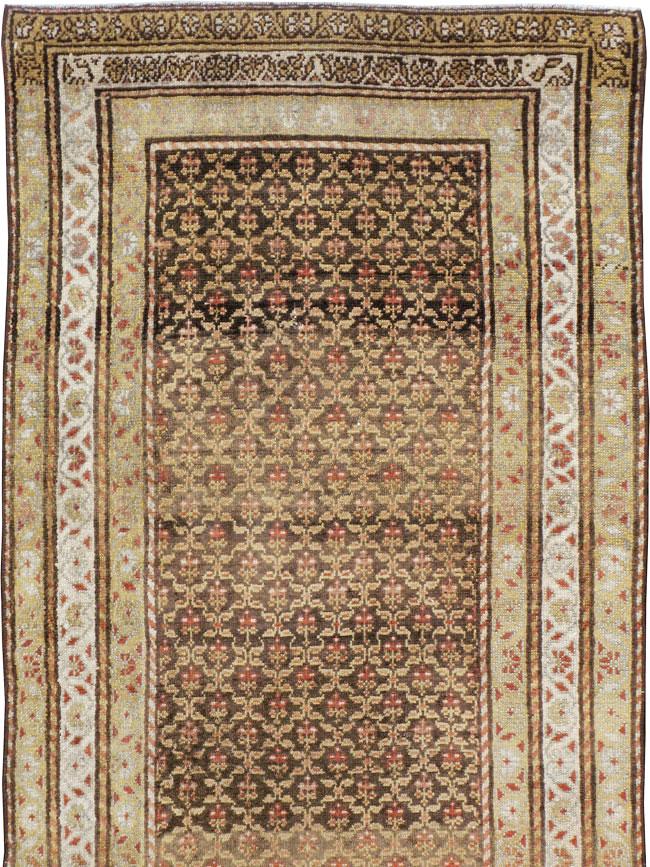 Vintage Persian Kurdish Runner, No.22799 - Gss