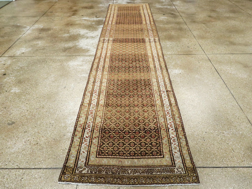 Vintage Persian Kurdish Runner, No.22799 - Gss