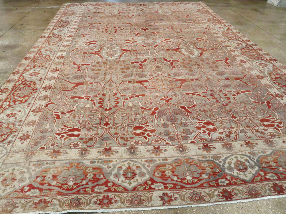 Antique Persian Tabriz Carpet, No.22807 - Gss