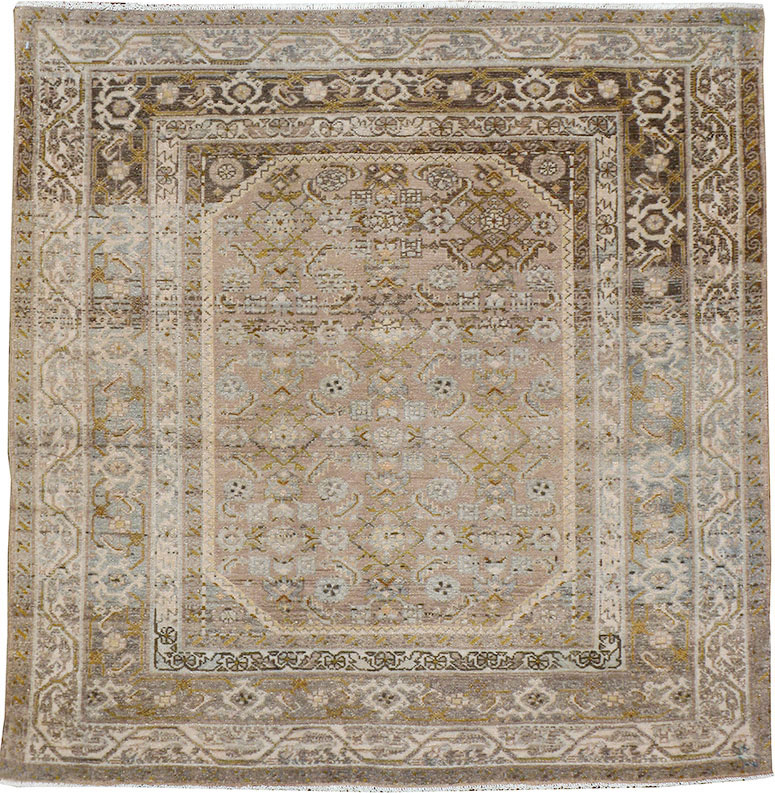 Vintage Malayer Square Rug, No.22810 - Gss
