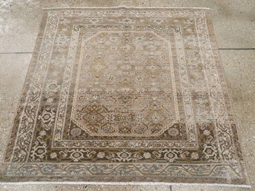 Vintage Malayer Square Rug, No.22810 - Gss