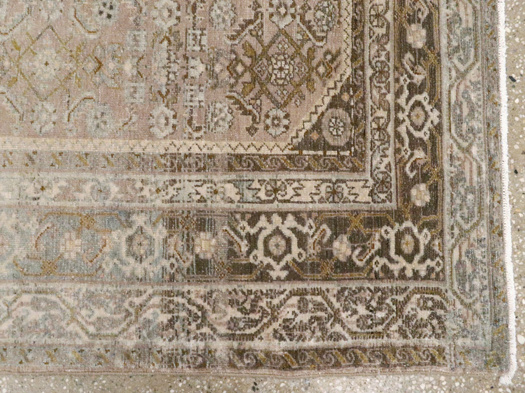 Vintage Malayer Square Rug, No.22810 - Gss