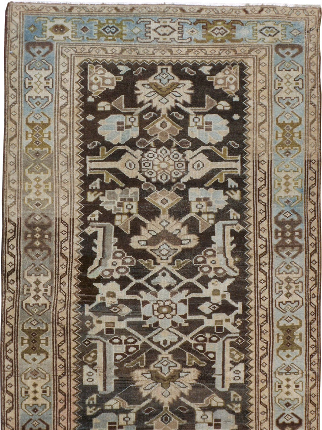 Vintage Persian Malayer Runner, No.22832 - Gss